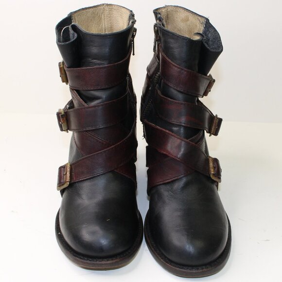 Freebird Hustl Ankle Biker Strap Boots (8 US) - Picture 5 of 10